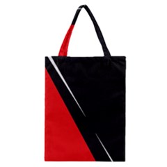 Black And Red Design Classic Tote Bag by Valentinaart