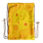 Abstract sun Drawstring Bag (Large)