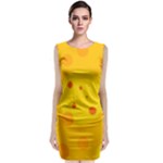 Abstract sun Classic Sleeveless Midi Dress