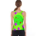 Green and purple dots Tank Top View2