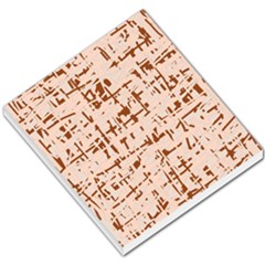 Brown Elegant Pattern Small Memo Pads