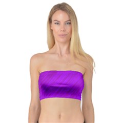 Purple Pattern Bandeau Top by Valentinaart