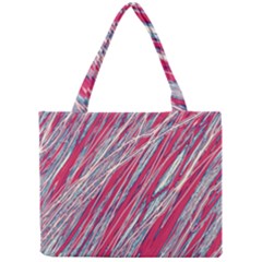 Purple Decorative Pattern Mini Tote Bag by Valentinaart
