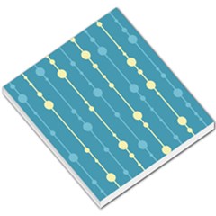 Blue Pattern Small Memo Pads by Valentinaart