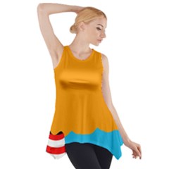 Chimney Side Drop Tank Tunic