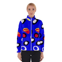 Blue Pattern Abstraction Winterwear by Valentinaart