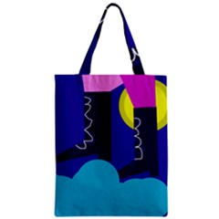 Walking On The Clouds  Zipper Classic Tote Bag by Valentinaart