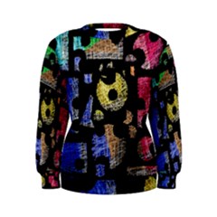 Colorful Puzzle Women s Sweatshirt by Valentinaart