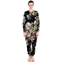 Blooming Japanese Cherry Flowers Onepiece Jumpsuit (ladies)  by picsaspassion
