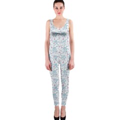 Intricate Floral Collage  Onepiece Catsuit by dflcprintsclothing