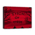 Trick or treat - black cat Deluxe Canvas 16  x 12   View1