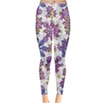 Stylized Floral Ornate Leggings 