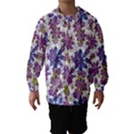 Stylized Floral Ornate Hooded Wind Breaker (Kids)