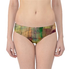 Indian Summer Funny Check Hipster Bikini Bottoms by designworld65