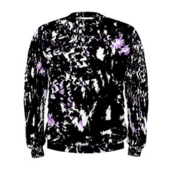 Little Bit Of Purple Men s Sweatshirt by Valentinaart