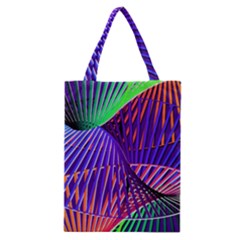 Colorful Rainbow Helix Classic Tote Bag by designworld65