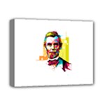 Abraham Lincoln Deluxe Canvas 14  x 11 