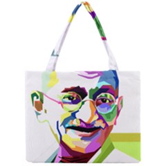 Ghandi Mini Tote Bag by bhazkaragriz