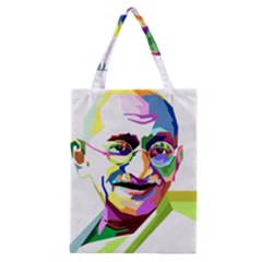 Ghandi Classic Tote Bag by bhazkaragriz