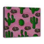 Cactuses 2 Canvas 14  x 11 