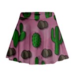 Cactuses 2 Mini Flare Skirt