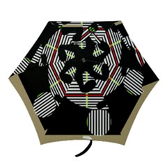 Abstract Art Mini Folding Umbrellas by Valentinaart