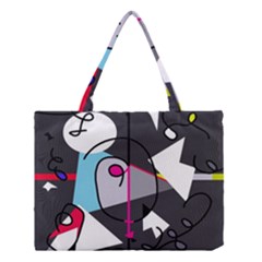 Abstract Bird Medium Tote Bag by Moma