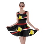 Five yellow fish Skater Dress