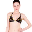 Five yellow fish Bikini Top View1