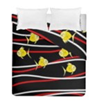 Five yellow fish Duvet Cover Double Side (Full/ Double Size)