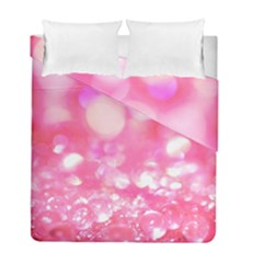 Pink Diamond  Duvet Cover Double Side (full/ Double Size) by Brittlevirginclothing