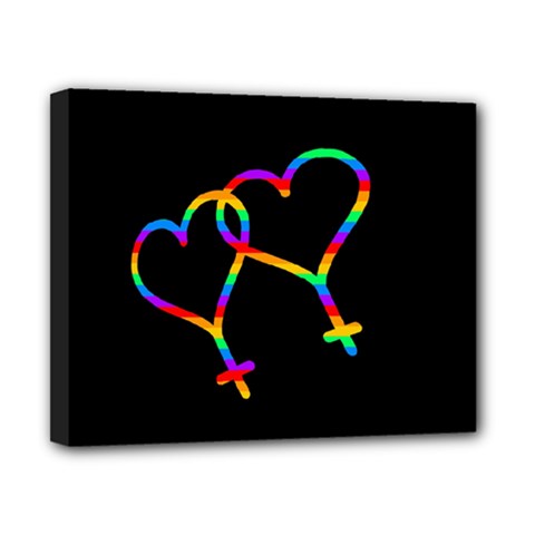 Love Is Love Canvas 10  X 8  by Valentinaart