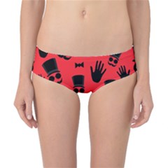 Gentlemen - Red Classic Bikini Bottoms by Valentinaart