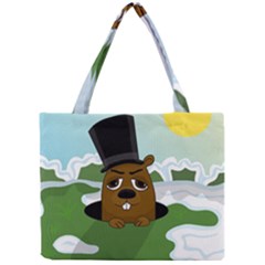 Groundhog Mini Tote Bag by Valentinaart