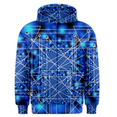 Network Connection Structure Knot Men s Zipper Hoodie by Amaryn4rt