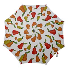 Decorative Pears Pattern Hook Handle Umbrellas (medium) by Valentinaart