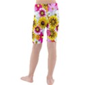 Flowers Blossom Bloom Nature Plant Kids  Mid Length Swim Shorts View2