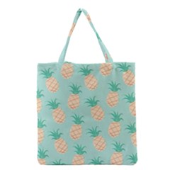 Cute Pineapple  Grocery Tote Bag by Brittlevirginclothing