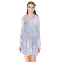 Pastel Colored Crystal Flare Dress by Brittlevirginclothing