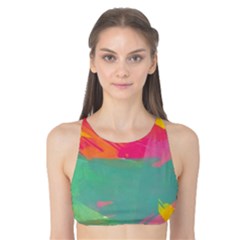 Paint Brush Tank Bikini Top