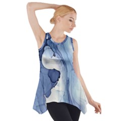 Paint In Water Side Drop Tank Tunic