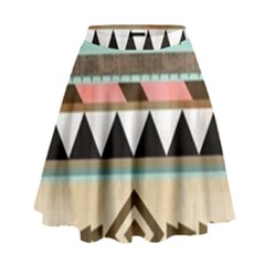 Dark Bohemian High Waist Skirt by Brittlevirginclothing