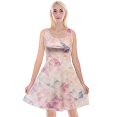 Pastel Diamond Reversible Velvet Sleeveless Dress by Brittlevirginclothing