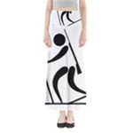 Biathlon Pictogram Maxi Skirts