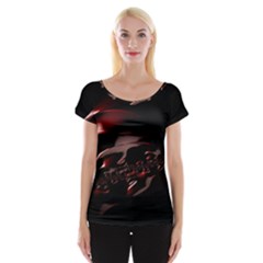 Fractal Mathematics Abstract Women s Cap Sleeve Top by Nexatart