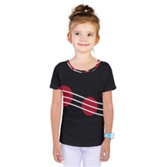 Elegant Abstraction Kids  One Piece Tee