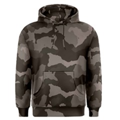 Background For Scrapbooking Or Other Camouflage Patterns Beige And Brown Men s Pullover Hoodie