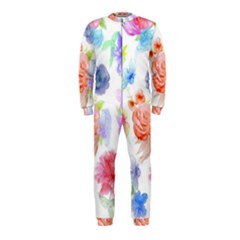 Watercolor Colorful Roses Onepiece Jumpsuit (kids) by Brittlevirginclothing