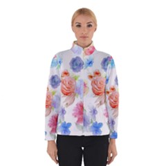 Watercolor Colorful Roses Winterwear by Brittlevirginclothing