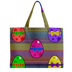 Holidays Occasions Easter Eggs Zipper Mini Tote Bag by Nexatart